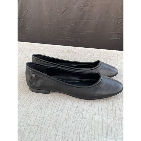 Vince Camuto Minndy Casual Flat womens Ballet Flat black leather - Picture 5 of 11